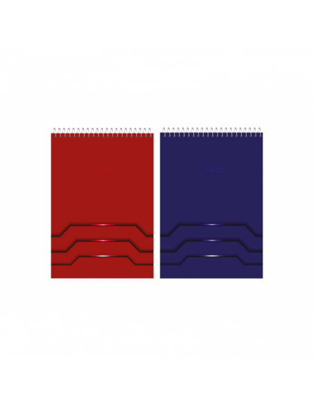 Бележник спирала, А4, 80  ⋙ на цена от 3.30лв  - Allegro-bg.com