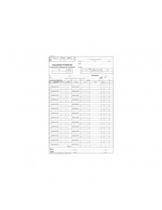 Складова разписка, 25 реда, ⋙ на цена от 4.12лв  - Allegro-bg.com