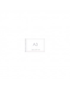 Папка джоб А3, 100 мкм,  ⋙ на цена от 0.24лв  - Allegro-bg.com