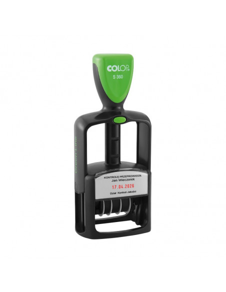 Датник Colop S 360 Green  ⋙ на цена от 47.52лв  - Allegro-bg.com