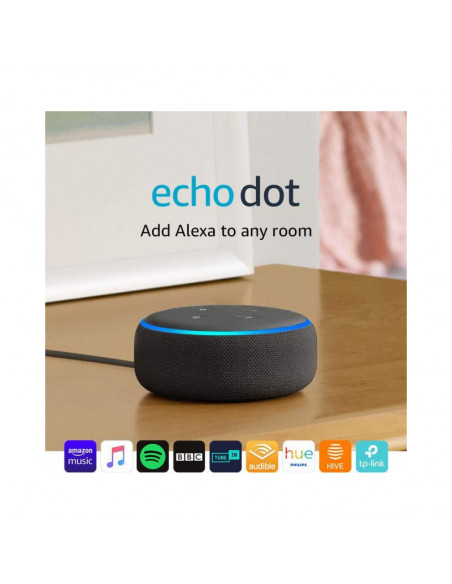 Тонколонка Amazon Echo Dot ⋙ на цена от 60.74лв  - Allegro-bg.com
