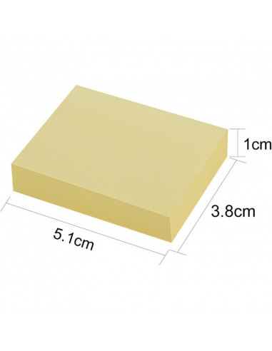 Лепящи листчета 51 х 38  ⋙ на цена от 0.22лв  - Allegro-bg.com