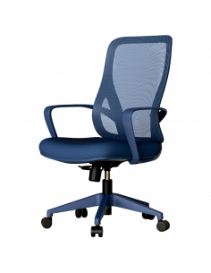 Работен стол BARDA - син ⋙ на цена от 118.80лв  - Allegro-bg.com