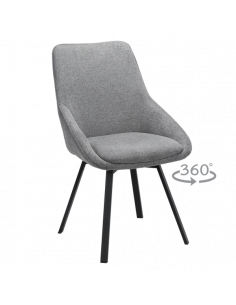 Трапезен стол WIGAN - сив ⋙ на цена от 199.80лв  - Allegro-bg.com