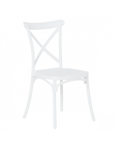 Градински стол NADOR - бял ⋙ на цена от 36.00лв  - Allegro-bg.com