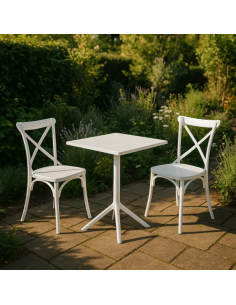 Градински стол NADOR - бял ⋙ на цена от 36.00лв  - Allegro-bg.com 2