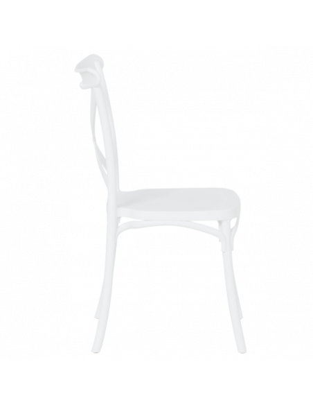 Градински стол NADOR - бял ⋙ на цена от 36.00лв  - Allegro-bg.com