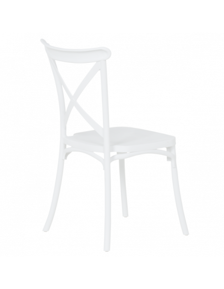 Градински стол NADOR - бял ⋙ на цена от 36.00лв  - Allegro-bg.com