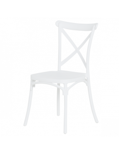 Градински стол NADOR - бял ⋙ на цена от 36.00лв  - Allegro-bg.com