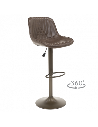 Бар стол PORUS - кафяв ⋙ на цена от 73.20лв  - Allegro-bg.com