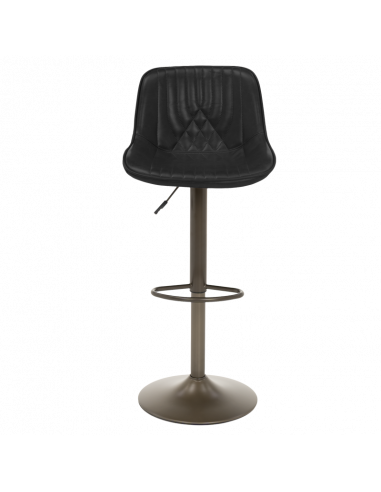 Бар стол PORUS - черно  ⋙ на цена от 73.20лв  - Allegro-bg.com