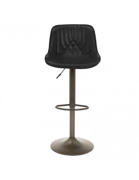 Бар стол PORUS - черно  ⋙ на цена от 73.20лв  - Allegro-bg.com