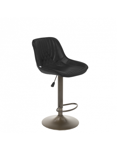 Бар стол PORUS - черно  ⋙ на цена от 73.20лв  - Allegro-bg.com