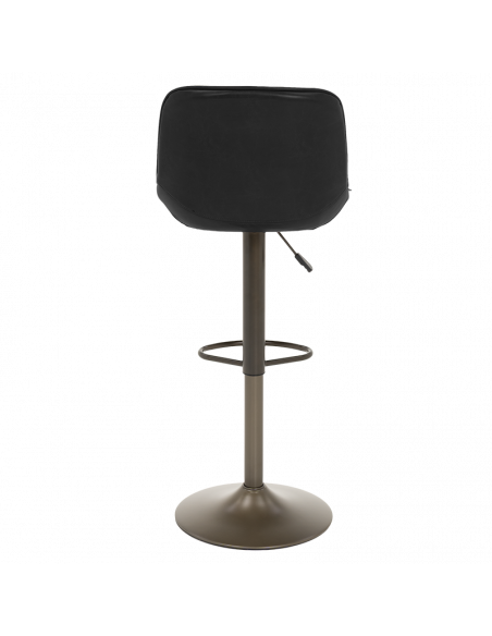 Бар стол PORUS - черно  ⋙ на цена от 73.20лв  - Allegro-bg.com