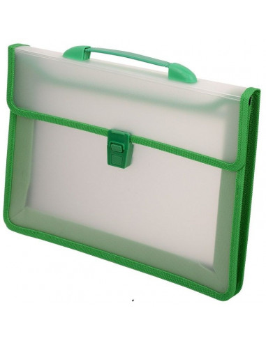 Чанта PVC, прозрачна, с цветни елементи 240123