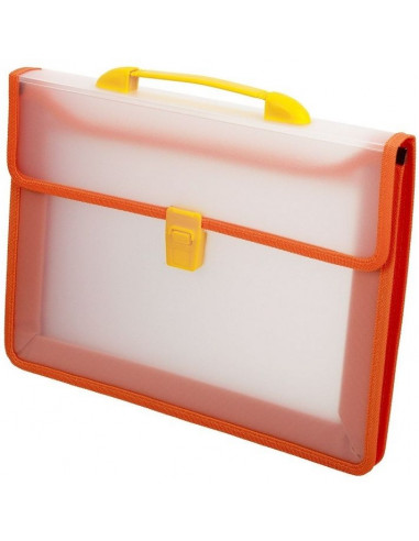 Чанта PVC, прозрачна, с цветни елементи 240123