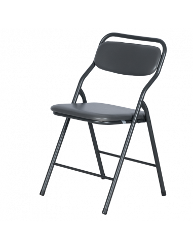 Сгъваем стол KALMAR - сив ⋙ на цена от 27.60лв  - Allegro-bg.com