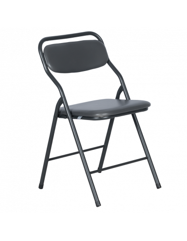 Сгъваем стол KALMAR - сив ⋙ на цена от 27.60лв  - Allegro-bg.com