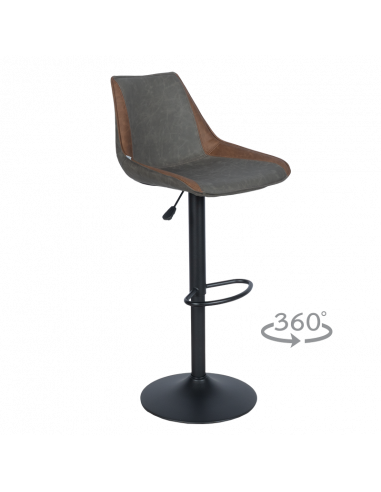 Бар стол GROVE - тъмносив ⋙ на цена от 85.20лв  - Allegro-bg.com