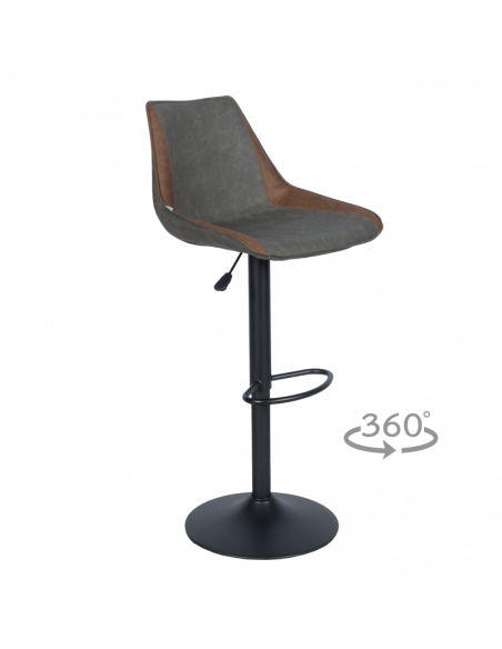 Бар стол GROVE - тъмносив ⋙ на цена от 85.20лв  - Allegro-bg.com