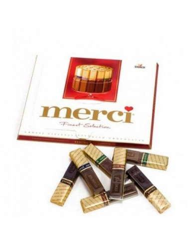 Шоколадови бонбони Merci,  ⋙ на цена от 9.19лв  - Allegro-bg.com