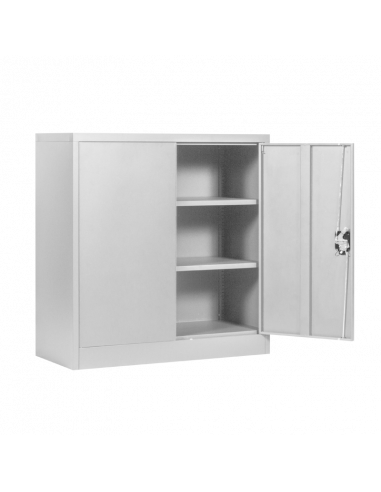 Метален шкаф Carmen CR-1239 E J - сив ⋙ на цена от 132.00лв  - Allegro-bg.com