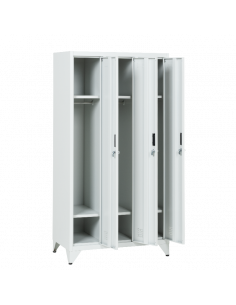 Метален шкаф Carmen CR-1295 J - сив ⋙ на цена от 169.20лв  - Allegro-bg.com