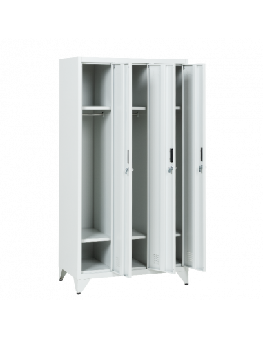 Метален шкаф Carmen CR-1295 J - сив ⋙ на цена от 169.20лв  - Allegro-bg.com