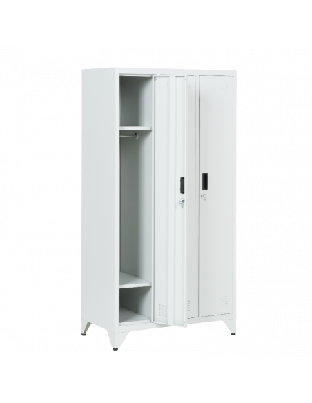Метален шкаф Carmen CR-1295 J - сив ⋙ на цена от 169.20лв  - Allegro-bg.com