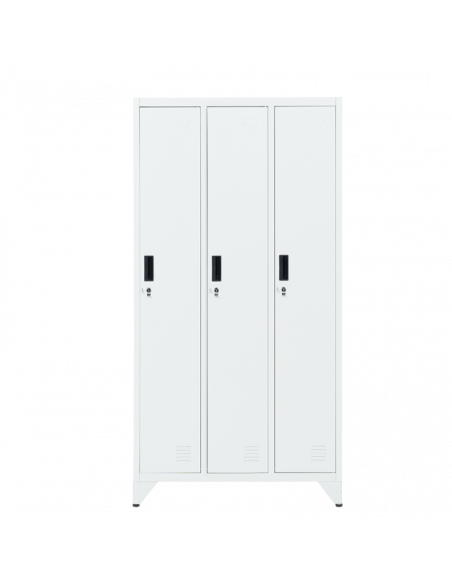 Метален шкаф Carmen CR-1295 J - сив ⋙ на цена от 169.20лв  - Allegro-bg.com