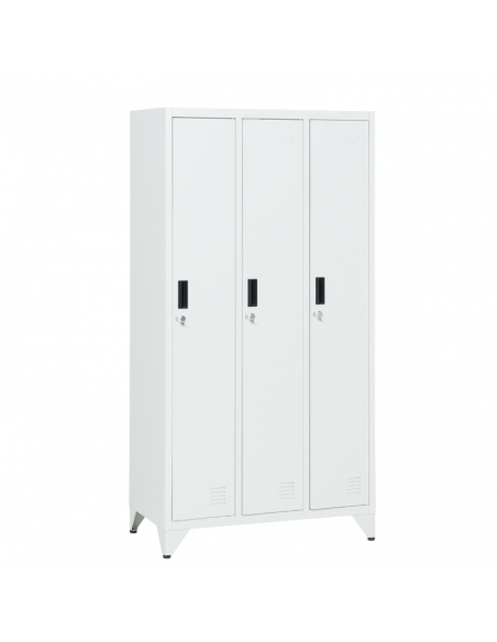 Метален шкаф Carmen CR-1295 J - сив ⋙ на цена от 169.20лв  - Allegro-bg.com