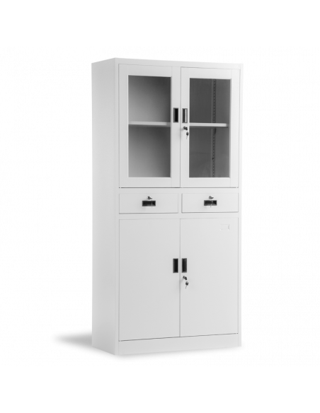 Метален шкаф Carmen CR 1247 JZ - сив ⋙ на цена от 206.40лв  - Allegro-bg.com
