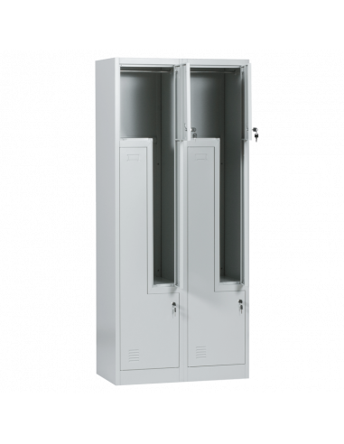 Метален шкаф Carmen CR-1280 J - сив ⋙ на цена от 235.20лв  - Allegro-bg.com