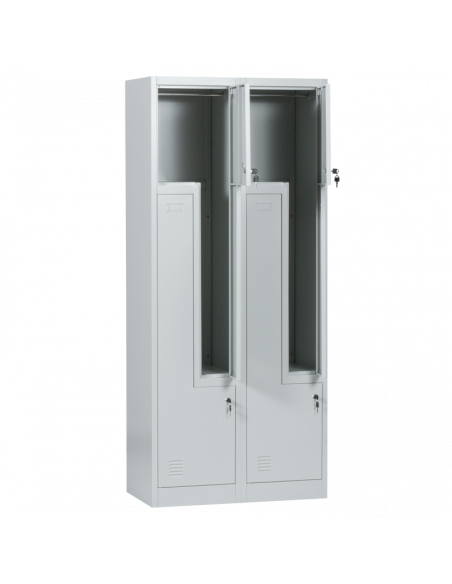 Метален шкаф Carmen CR-1280 J - сив ⋙ на цена от 235.20лв  - Allegro-bg.com