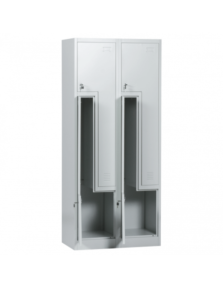 Метален шкаф Carmen CR-1280 J - сив ⋙ на цена от 235.20лв  - Allegro-bg.com