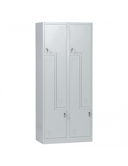 Метален шкаф Carmen CR-1280 J - сив ⋙ на цена от 235.20лв  - Allegro-bg.com