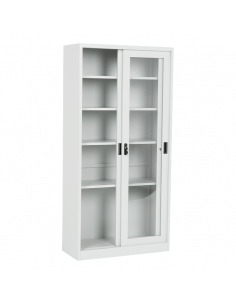 Метален шкаф Carmen CR-1002 J - сив ⋙ на цена от 235.20лв  - Allegro-bg.com