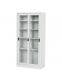 Метален шкаф Carmen CR-1002 J - сив ⋙ на цена от 235.20лв  - Allegro-bg.com 2