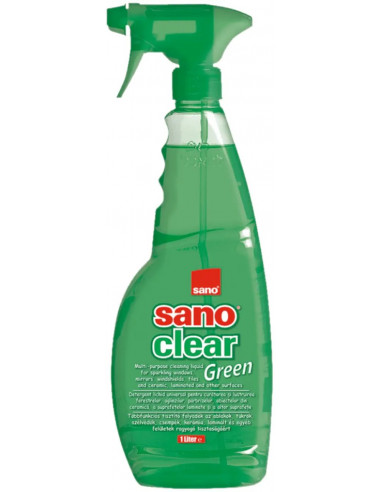 Препарат Sano Clear Glass, ⋙ на цена от 4.80лв  - Allegro-bg.com