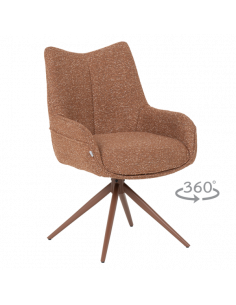 Трапезен стол ORURO - канела ⋙ на цена от 110.40лв  - Allegro-bg.com