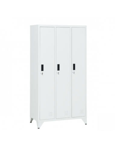 Метален шкаф Carmen CR-1295 J - сив ⋙ на цена от 169.20лв  - Allegro-bg.com