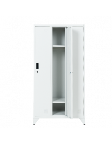 Метален шкаф Carmen CR-1295 J - сив ⋙ на цена от 169.20лв  - Allegro-bg.com
