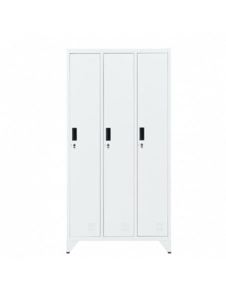 Метален шкаф Carmen CR-1295 J - сив ⋙ на цена от 169.20лв  - Allegro-bg.com