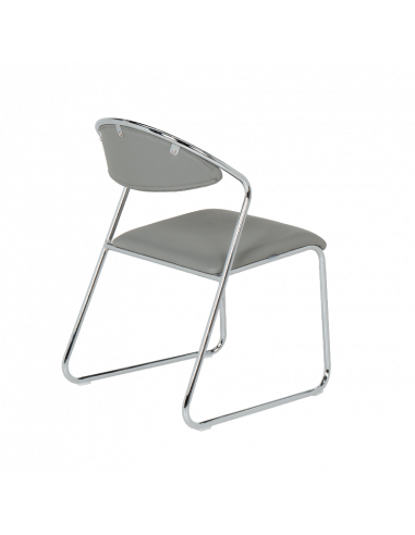 Посетителски стол 1145 - сив ⋙ на цена от 93.60лв  - Allegro-bg.com