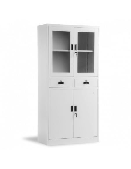 Метален шкаф Carmen CR 1247 JZ - сив ⋙ на цена от 206.40лв  - Allegro-bg.com