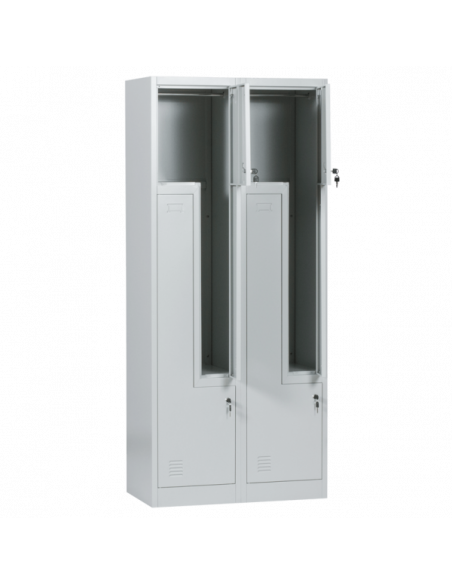 Метален шкаф Carmen CR-1280 J - сив ⋙ на цена от 235.20лв  - Allegro-bg.com
