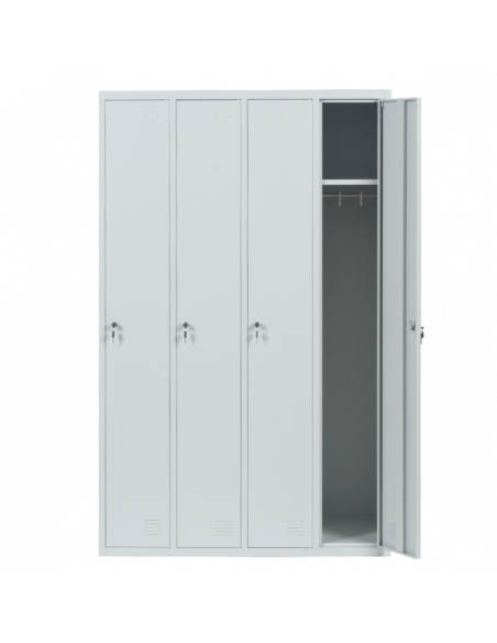 Метален шкаф Carmen CR-1293 J - сив ⋙ на цена от 276.00лв  - Allegro-bg.com