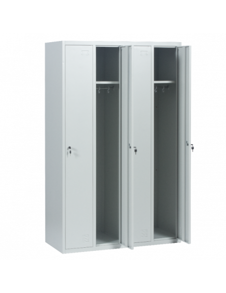 Метален шкаф Carmen CR-1293 J - сив ⋙ на цена от 276.00лв  - Allegro-bg.com