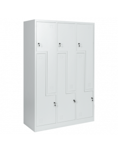 Метален шкаф Carmen CR-1294 J - сив ⋙ на цена от 259.20лв  - Allegro-bg.com