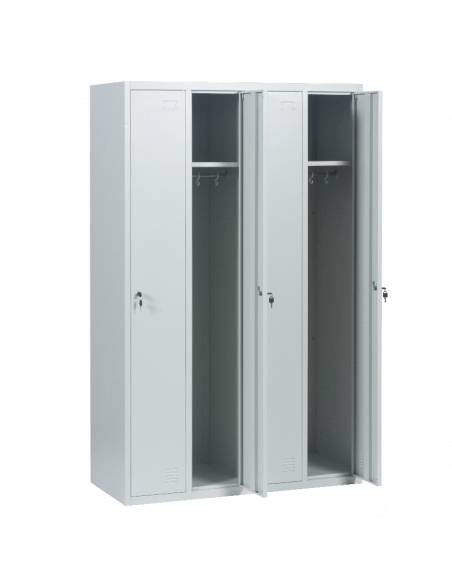 Метален шкаф Carmen CR-1293 J - сив ⋙ на цена от 276.00лв  - Allegro-bg.com